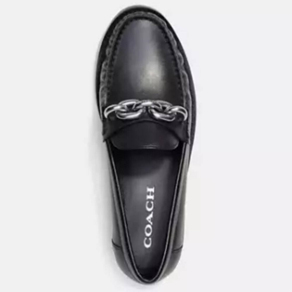 New IN Box Coach Jess Loafers - Size 7 (Never Worn)